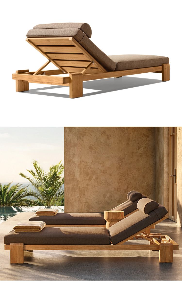 outdoor chaise